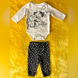 101 Dalmatians Baby Girl Outfit